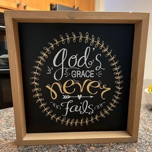 Wood Framed Wall Decor